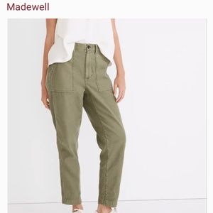 Madewell griff tapered fatigue pants size 26